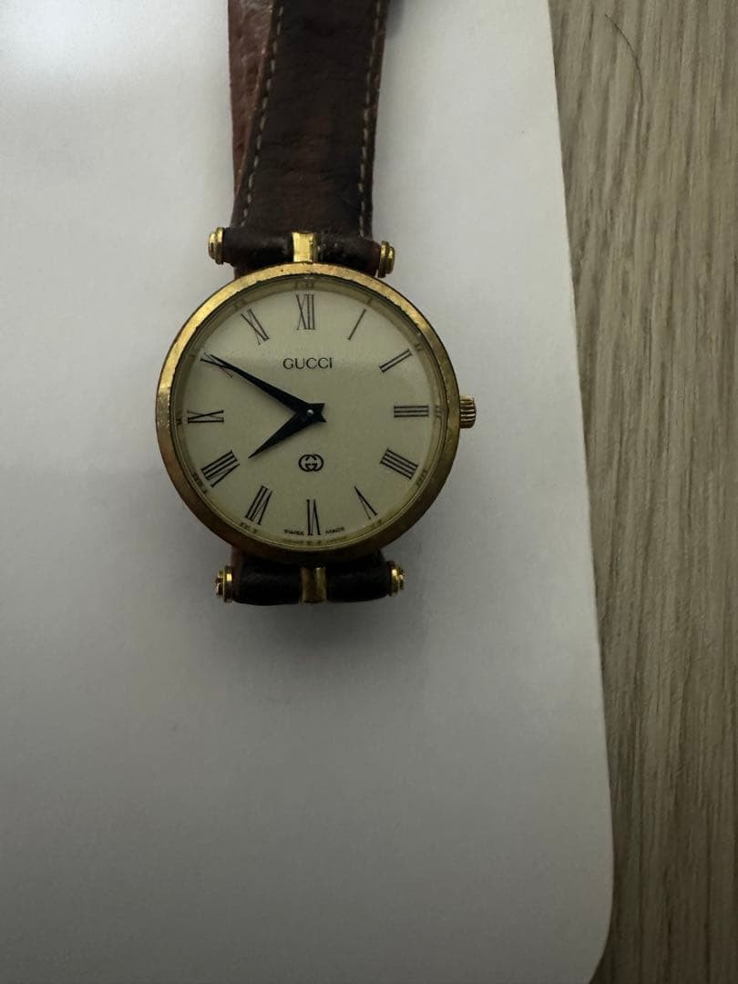 [Working Condition] GUCCI 2000L Sherry Line Vintage Watch (Battery Replaced)