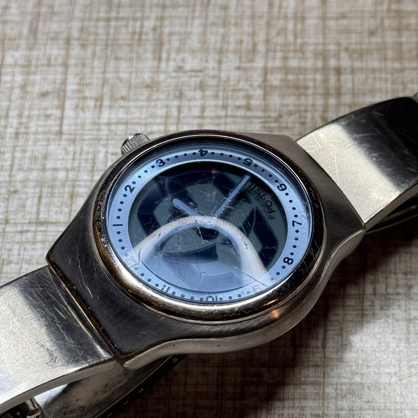 Fossil Big Tic Stainless Steel Watch
