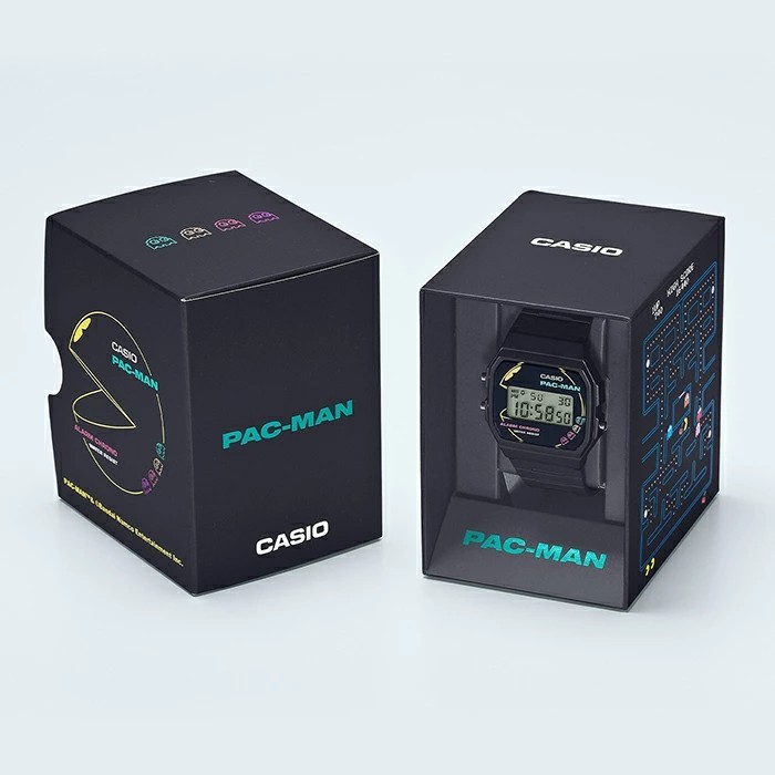 CASIO CLASSIC x PAC-MAN Collaboration Watch A100WEPC-1BJR Limited Edition New
