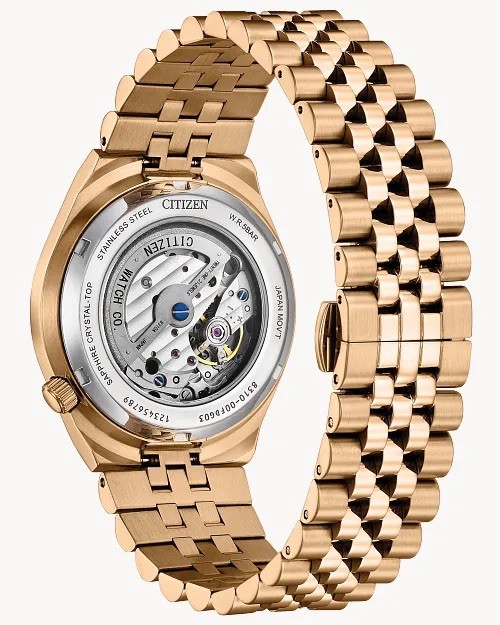 Citizen® Men’s Watch TSUYOSA Blue Dial Gold Automatic