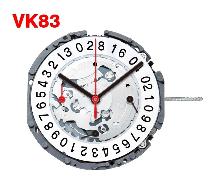 Genuine Japan Chronograph Quartz Movement VK61 VK63 VK64 VK67 VK68 VK73 Battery