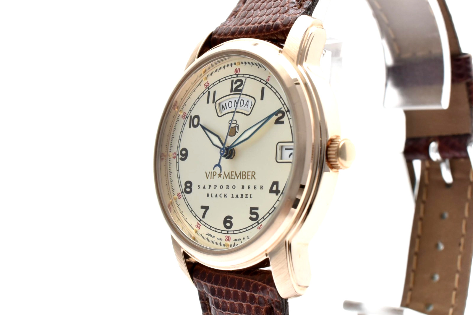 Rare Vintage [Near MINT] Seiko Alba V743-8A60 Gold Quartz Men’s Watch JAPAN