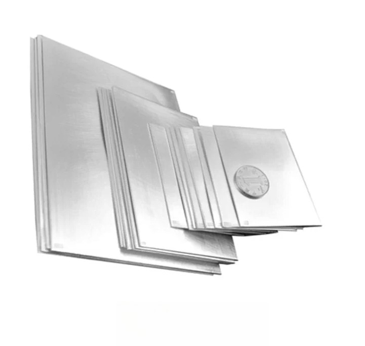 Pure 99.99% Silver Sheet Rectangle 100x50mm Jeweler Craft 0.1/0.2/0.3/0.4mm