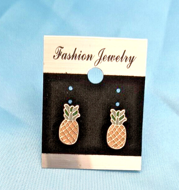 New Fashion Jewelry Girls Teens Post/Stud Earrings Pineapples Multicolor