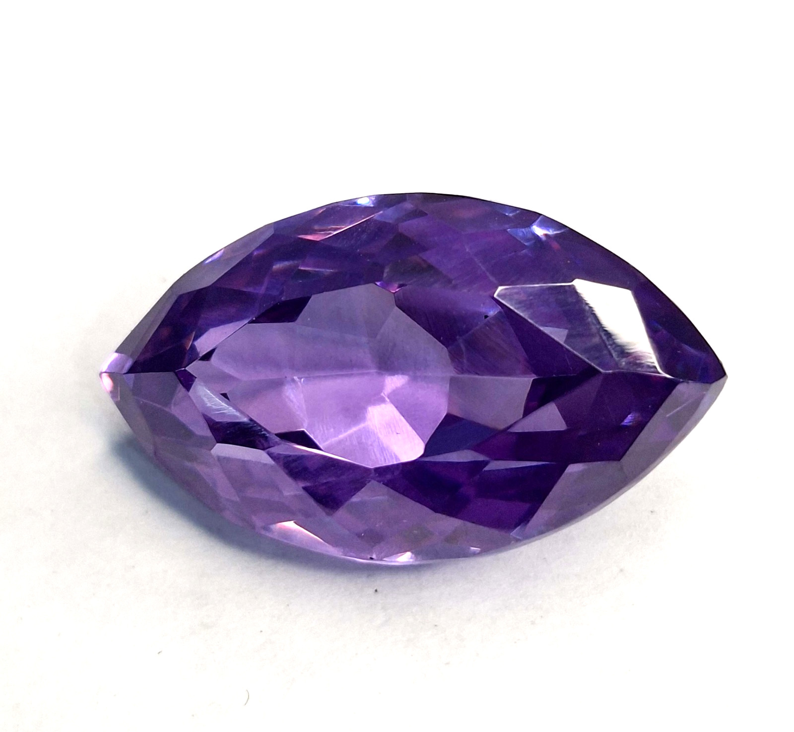 Purple Zircon Marquise Cut 58-60 Ct Natural VVS Loose Certified Gemstone RK856