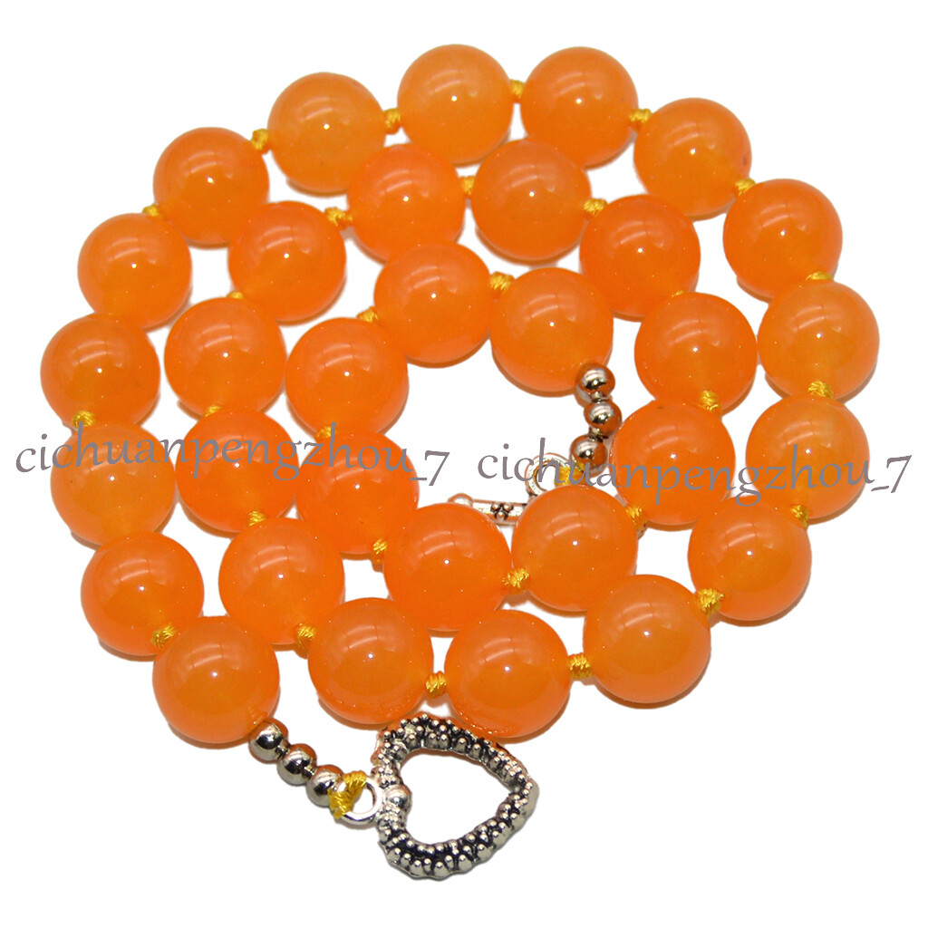 Natural 6/8/10/12/14mm Round Multicolor Gemstone Beaded Jewelry Necklace 18”