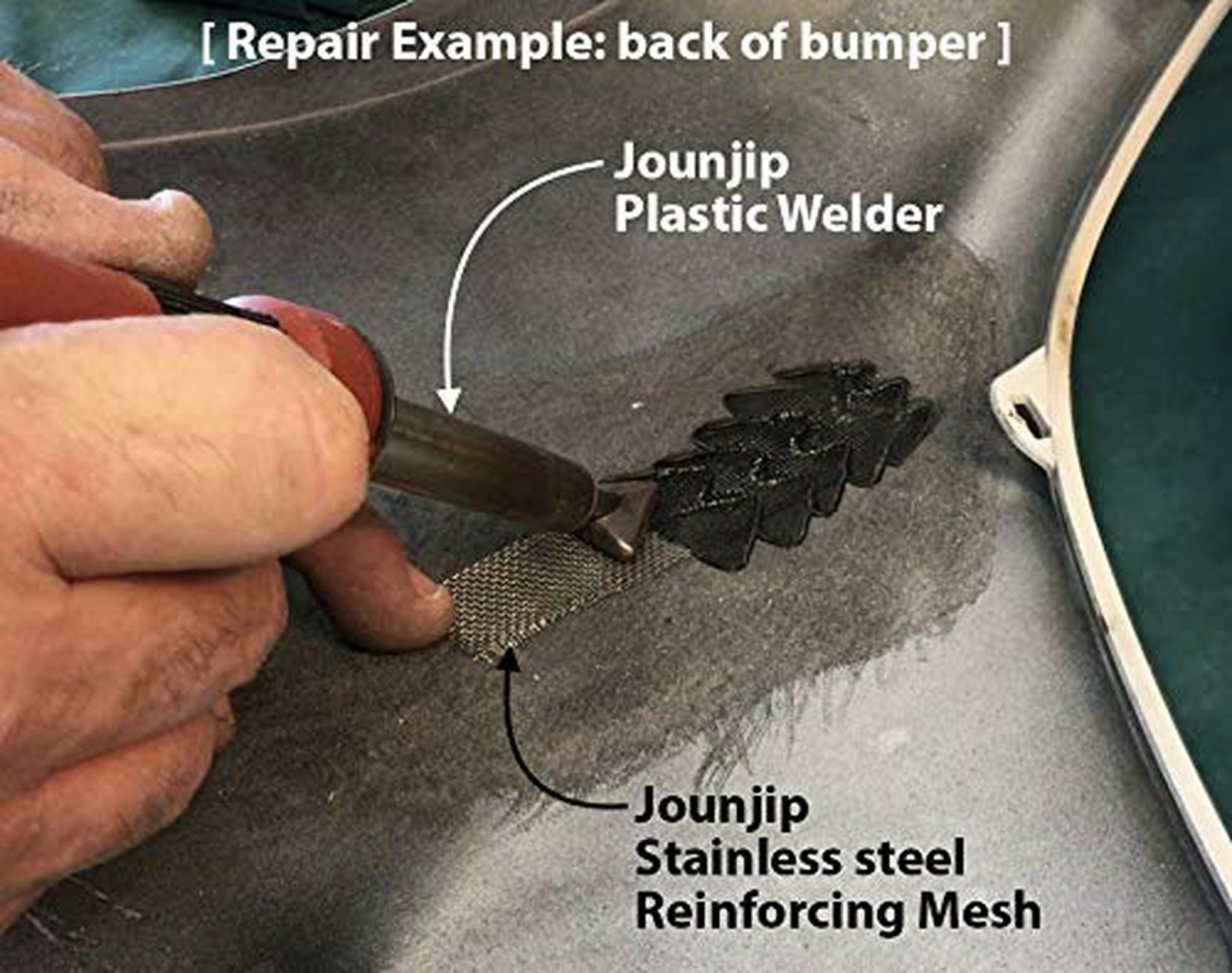 Jounjip Reinforcing Stainless Steel Mesh for Bumper Kayak Thermoplastic Repai…