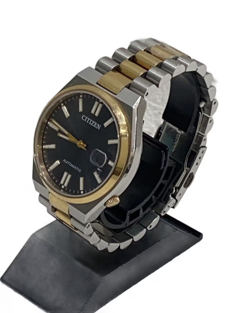 CITIZEN TSUYOSA COLLECTION Analog Stainless BLK GLD SS 8210 s126975