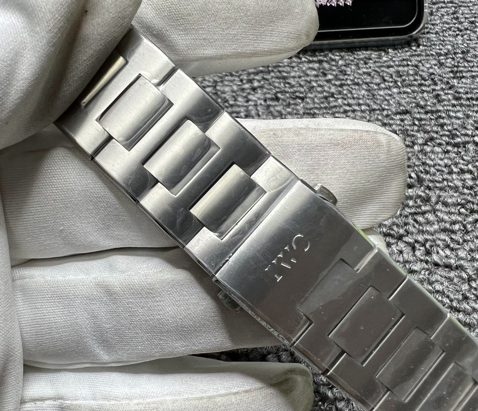22mm Watchband For IWC Marine Timepiece Series Stainless Steel Bracelets Strap
