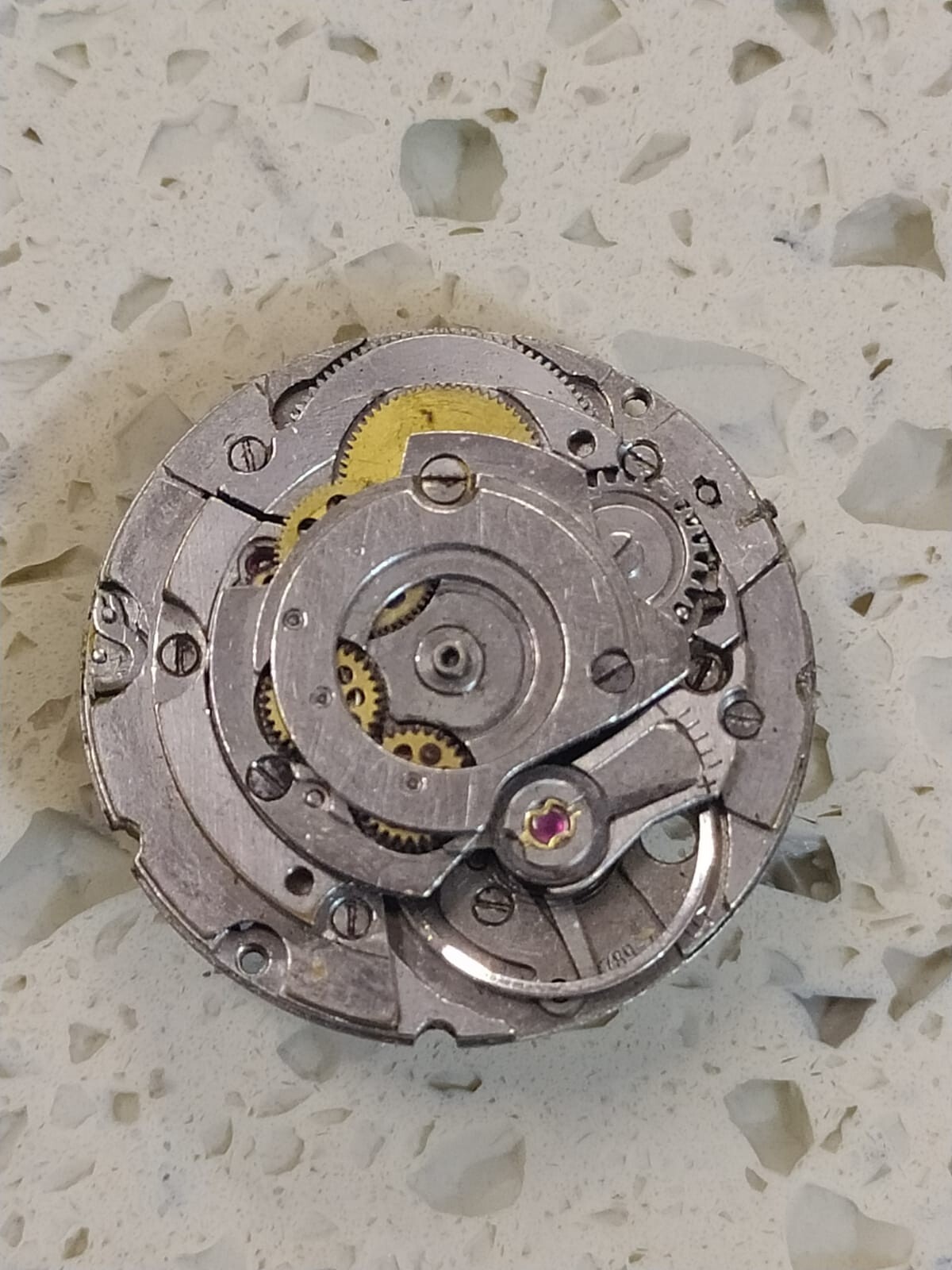 Original ETA 2789-1 Incomplete Movement Not work Good Balance Used