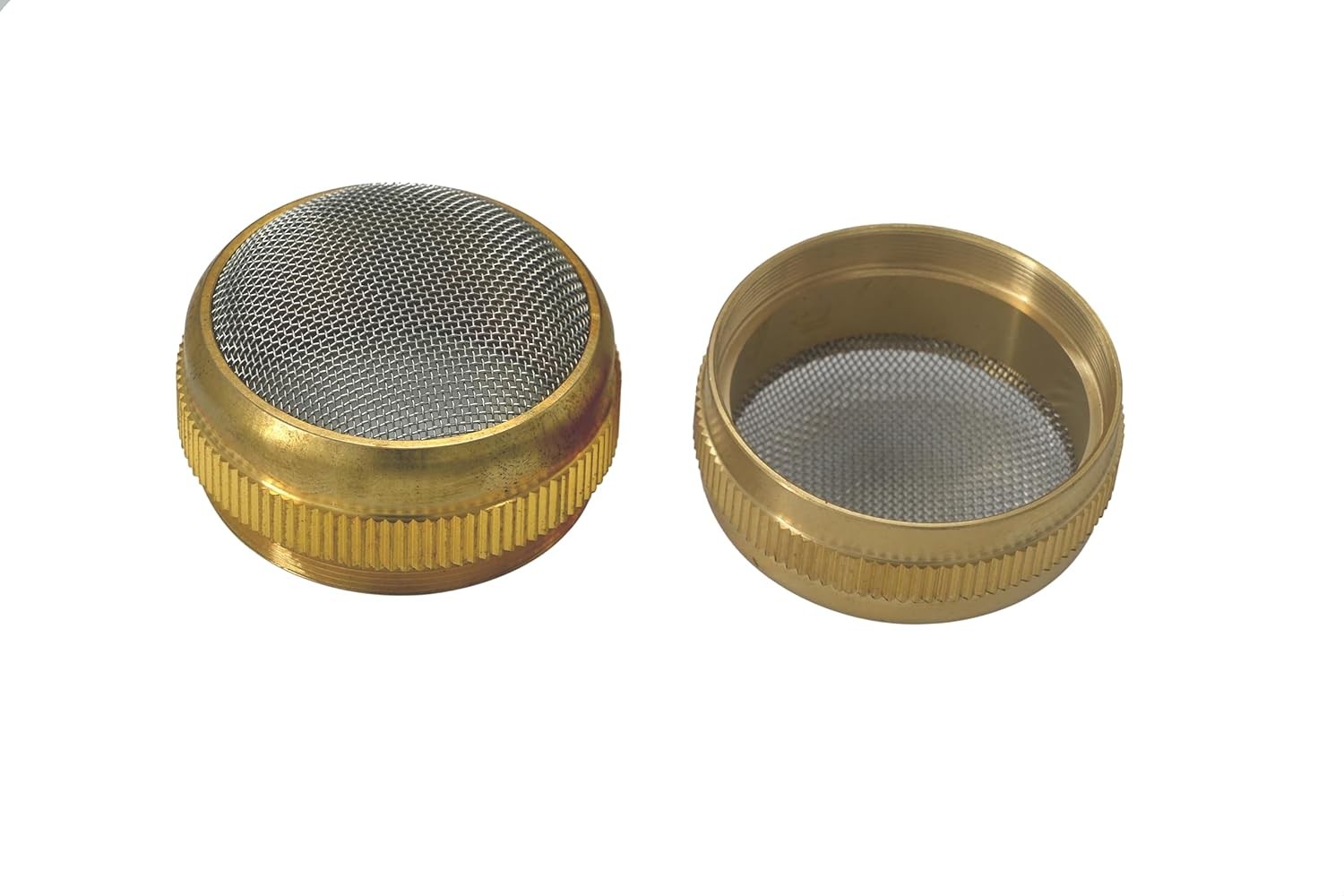 Brass Ultrasonic Cleaner Basket Set 2 Stainless Steel Mesh Cleaning Baskets