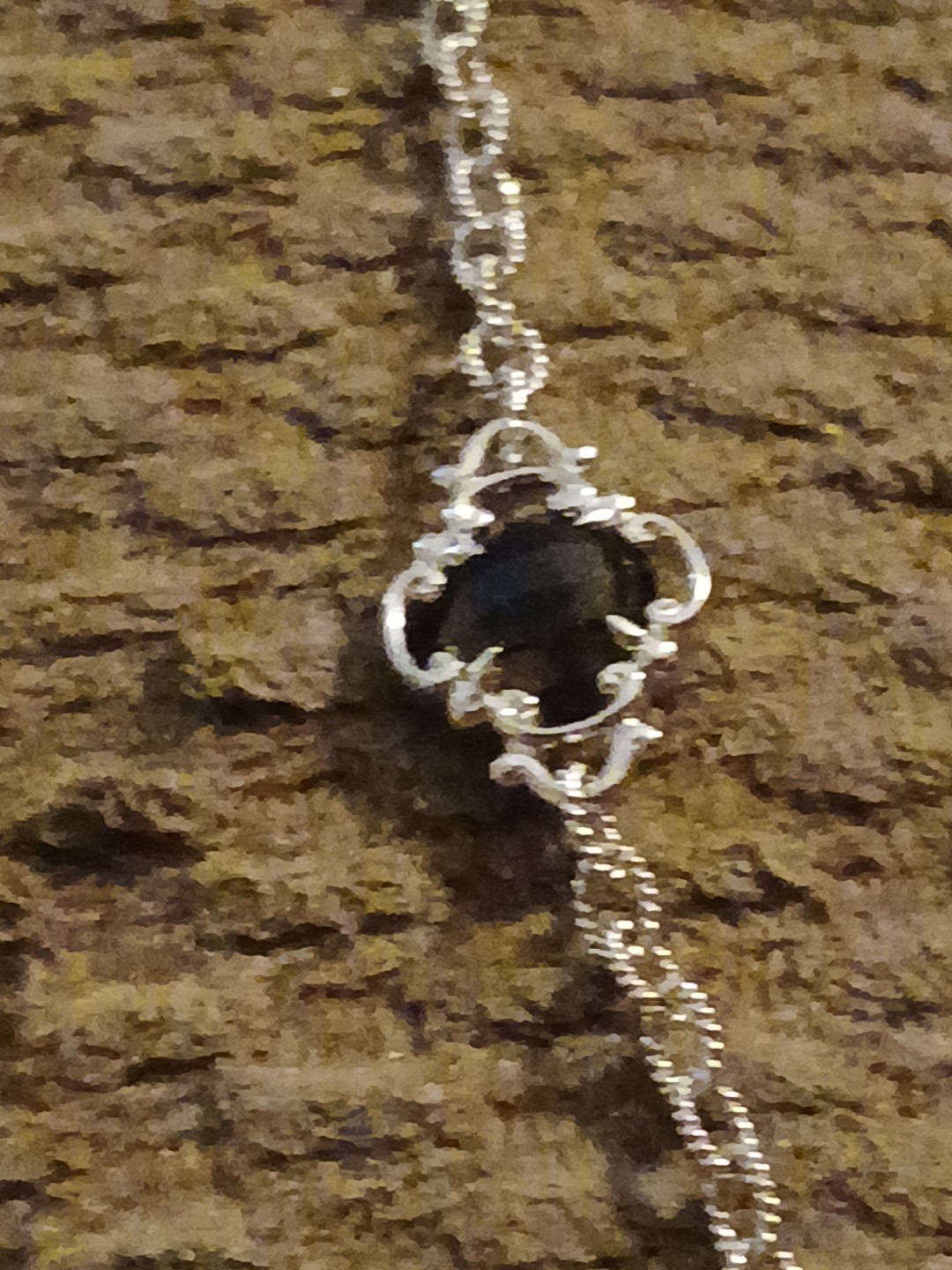 Gabriel & Co. Sterling Silver With Smokey Quartz Toggle 7″ Bracelet Excellent!!
