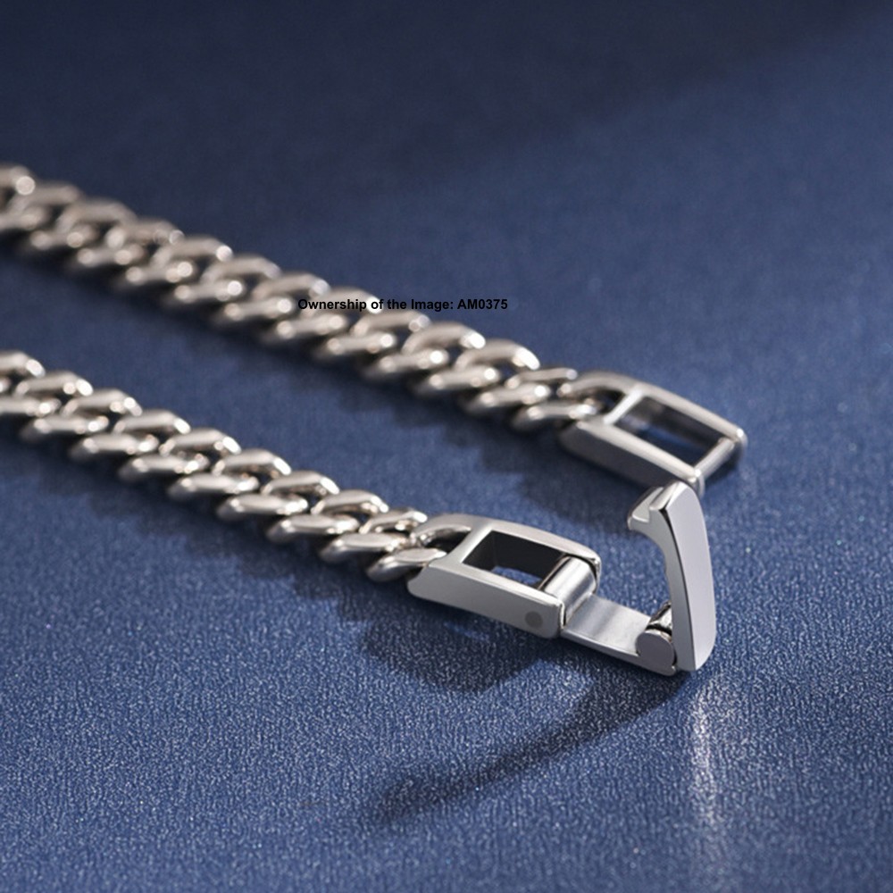 Solid 925 Sterling Silver Necklace 5mm Curb Link Chain For Men 19.7-25.6inch