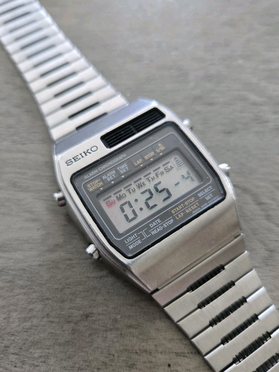 Rare Vintage Seiko LC A158-5069 Men’s Digital LCD Watch 1970s Working Retro!!!