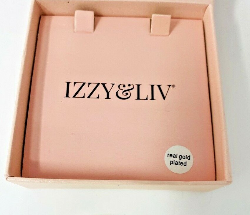 Izzy & Liv Queen Gold Plated Adjustable Charm Bracelet, Brand New!