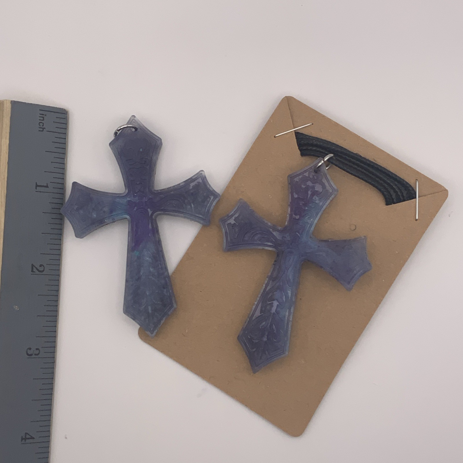 House Of David Handmade Cross Necklace Divine Galaxy
