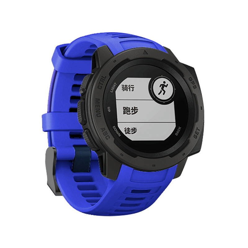 2026 Watch Band Silicone Simplicity Band Strap 22- 24MM For Garmin Instinct