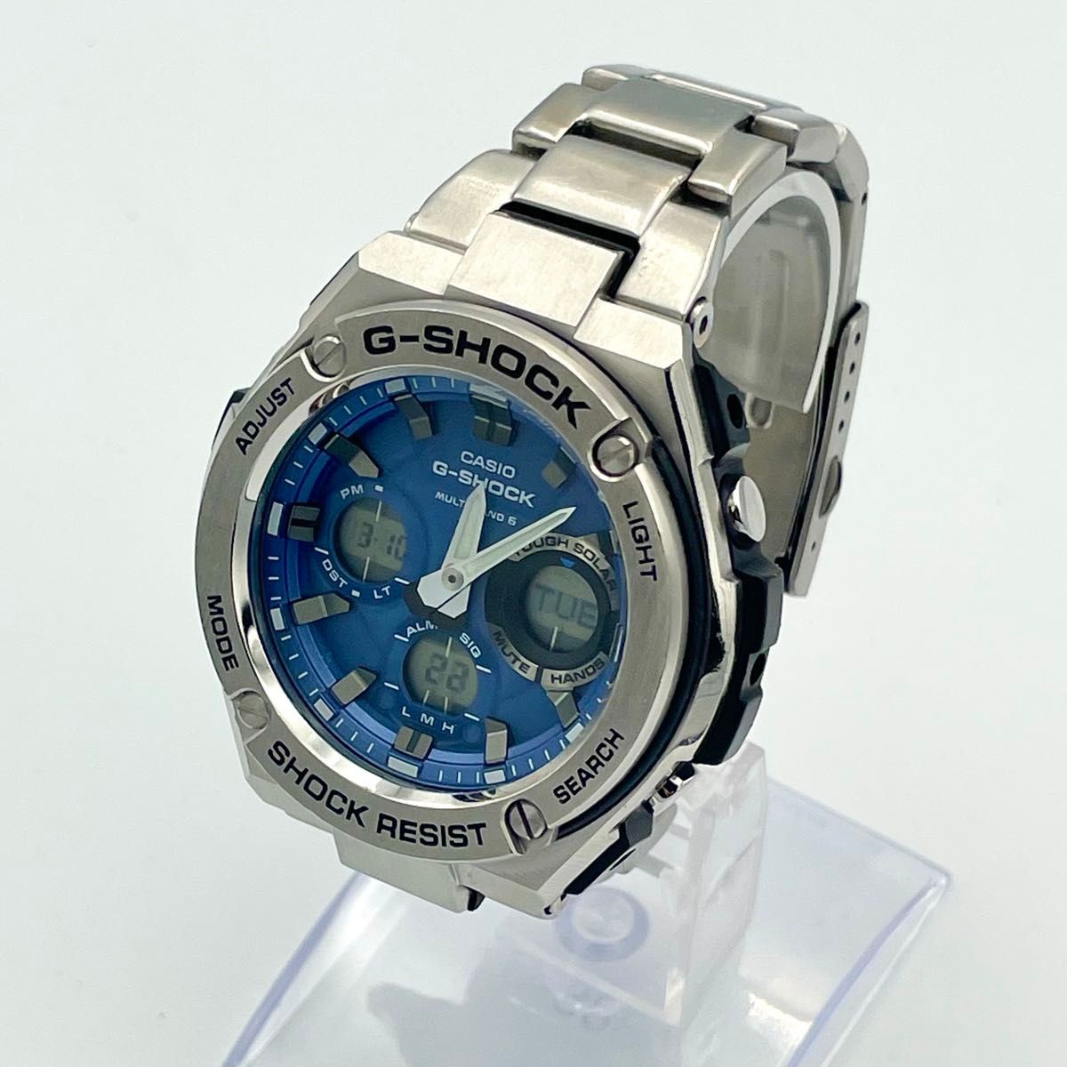 Rare color CASIO G SHOCK G Shock Watch Blue GST W110D 2AJF Working item