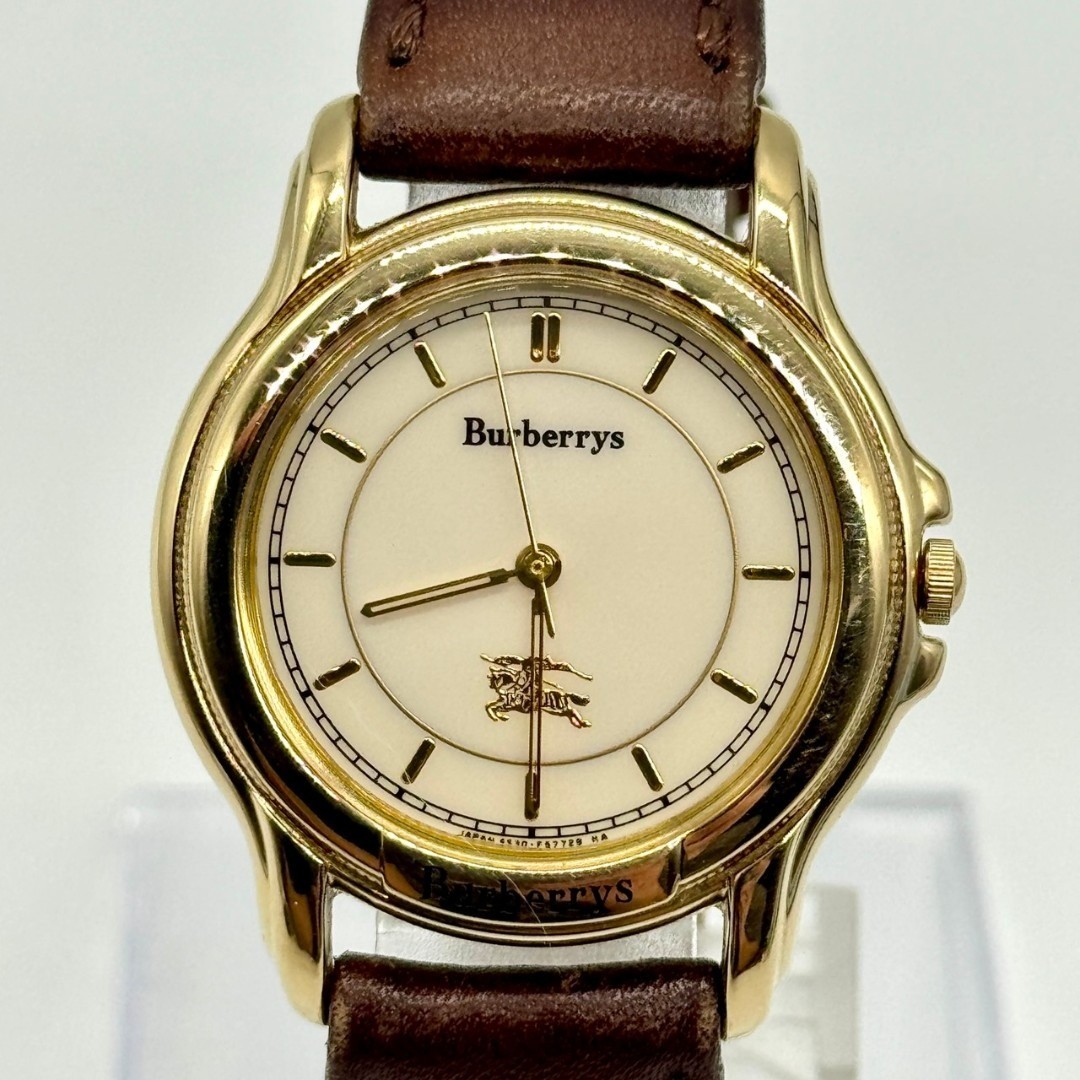Burberry watch ivory dial quartz three hands 5530 F52304