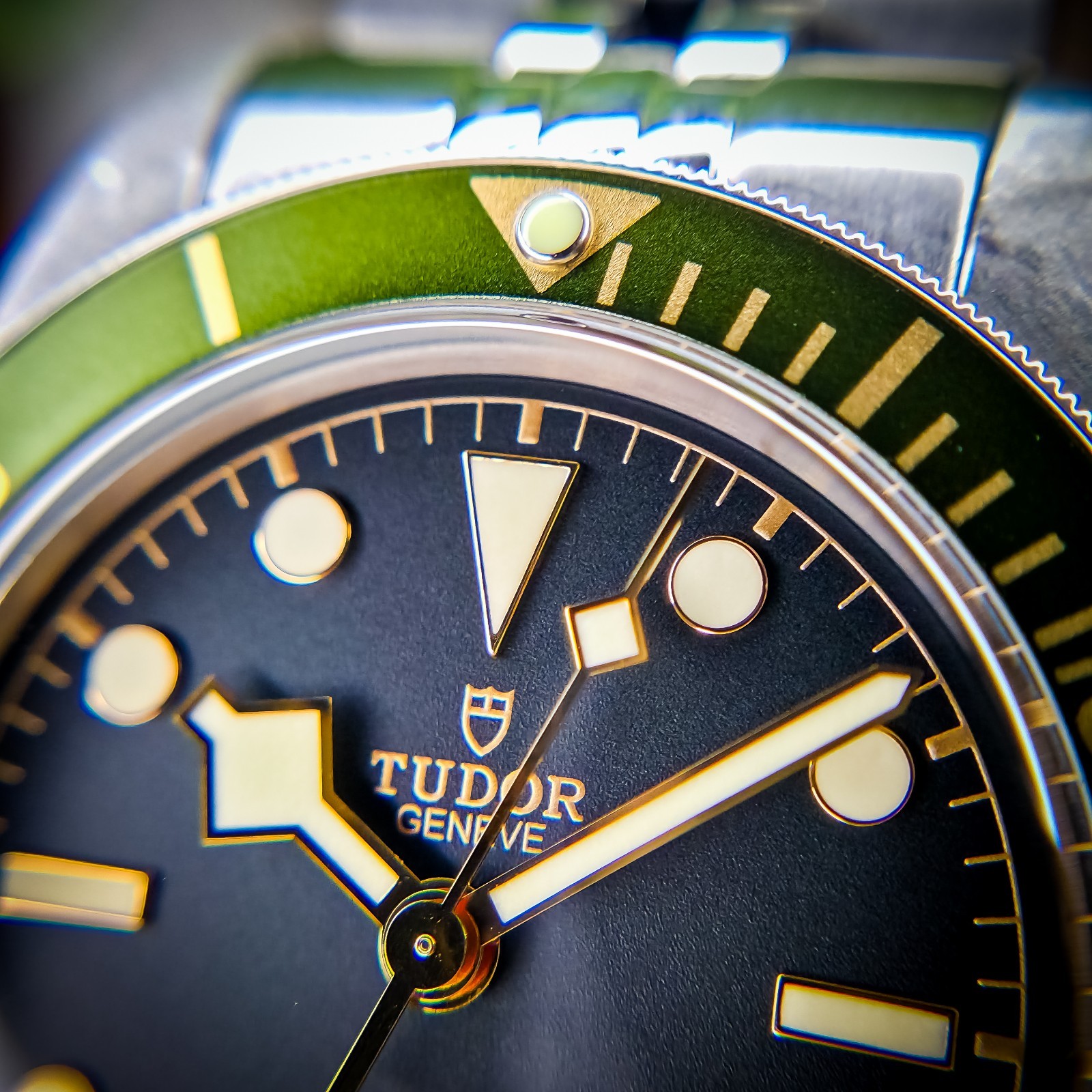 1-of-1 Tudor Black Bay 58 On Jubilee, Green Bezel, 39mm, 79030N