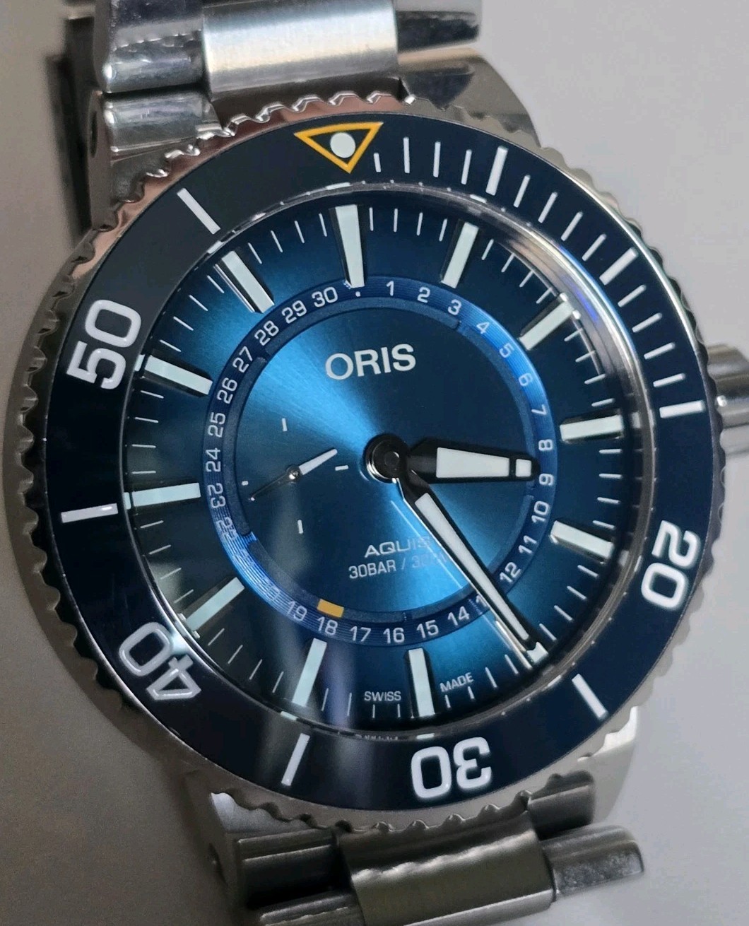 Oris Aquis Great Barrier Reef III Limited Edition Blue 43.5mm Watch 01 743 7734