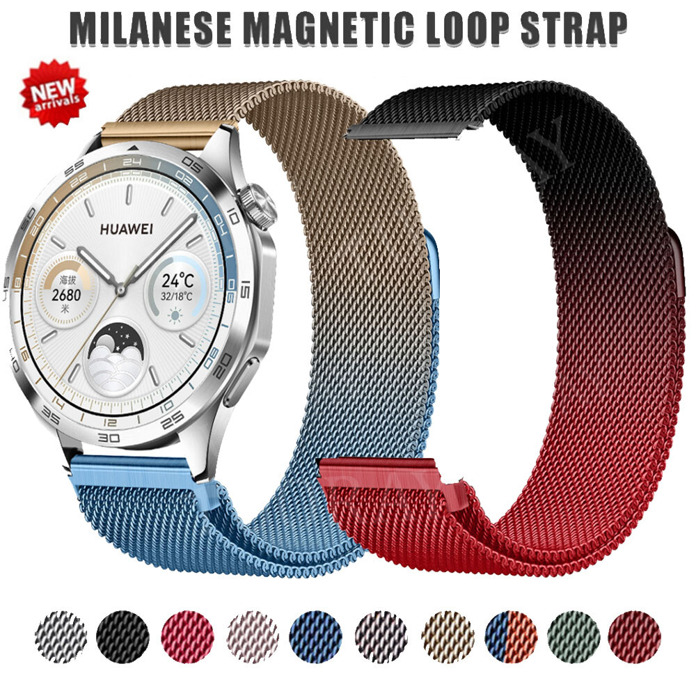 For Garmin Venu 3S/2S/Vivoactive 4S 3S/Forerunner 255S 265S Metal Strap Band
