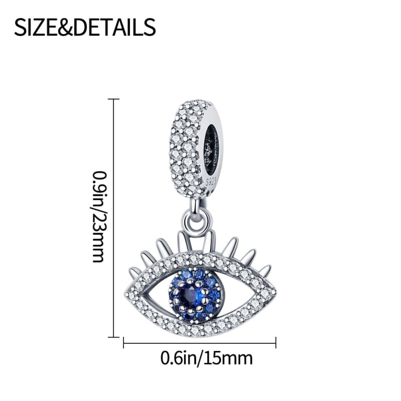 KUNSIR Optional 925 Sterling Silver DIY Charm Bead Dangle For Bracelet Pendant
