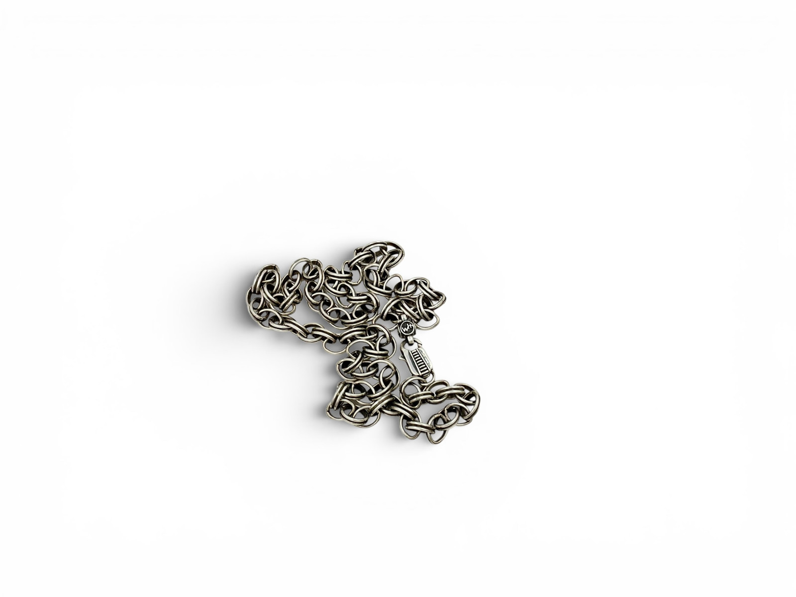 William Henry ‘Juno’ Sterling Silver Cable-Link Necklace — Men’s