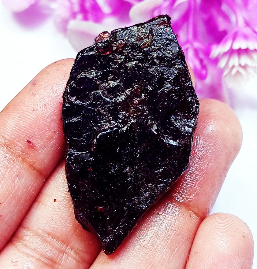 Natural Red Painite Rough 100.70+ Ct Certified Loose Gemstone With Free Gift