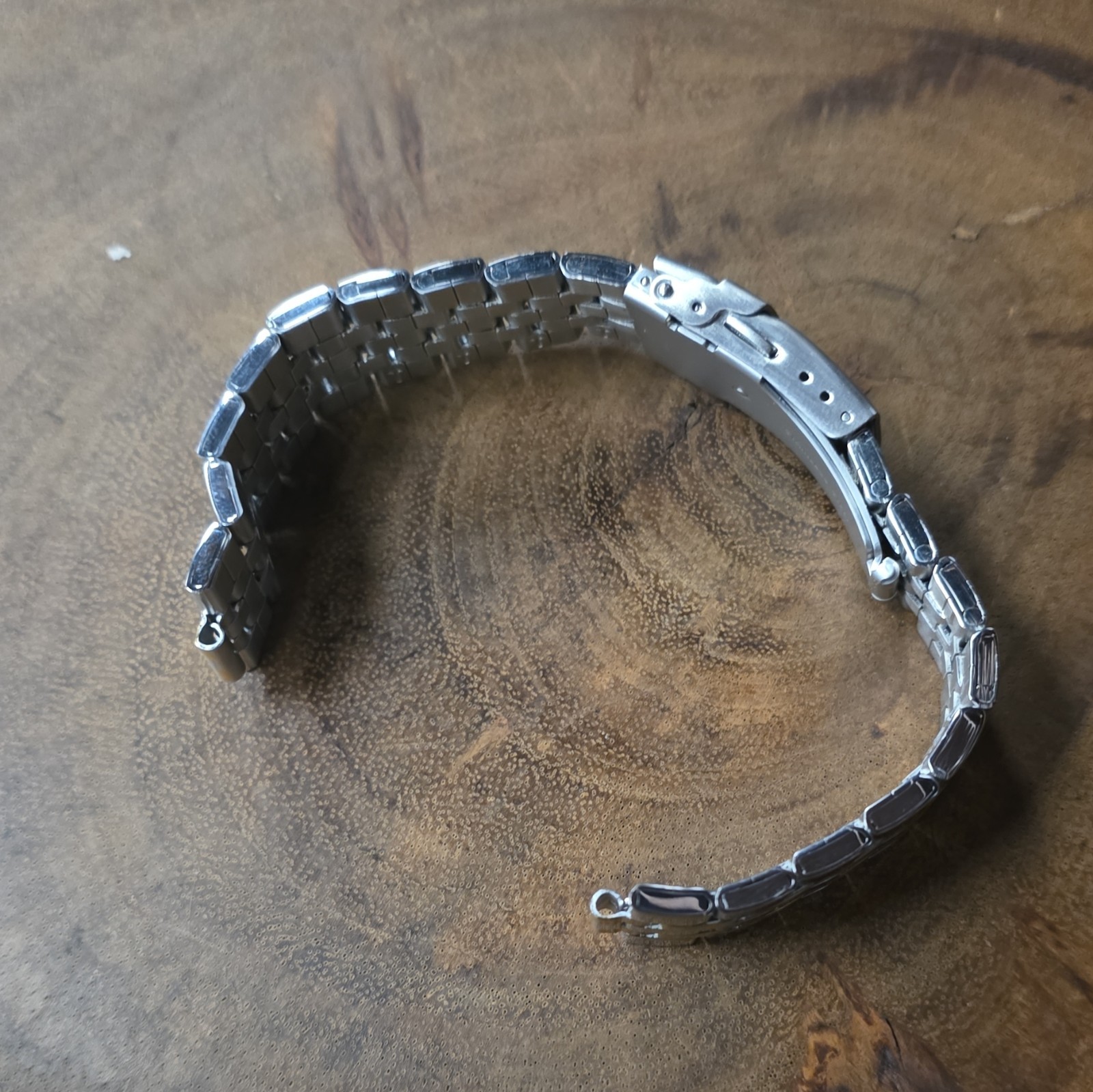 22mm Curved Tapered Steel Metal Watch Band for Breitling Aerospace