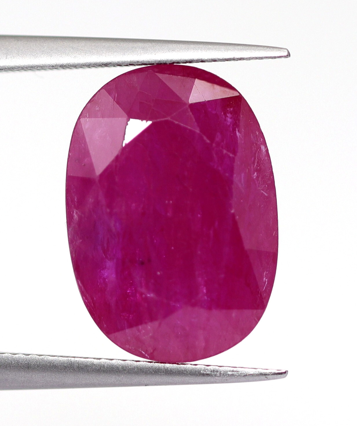 Natural Pinkish Red Ruby Certified 5.37 Ct Gemstone Loose Oval 13×9 mm Size