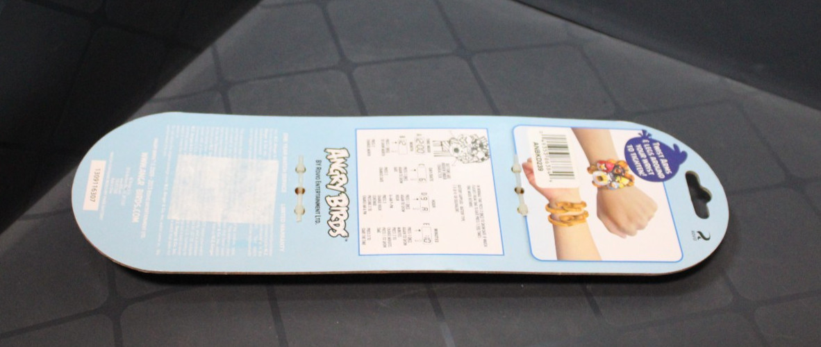 Angry Birds Bendable Wrist Wrap LCD Watch Sealed New NOS 2013 Dead Battery