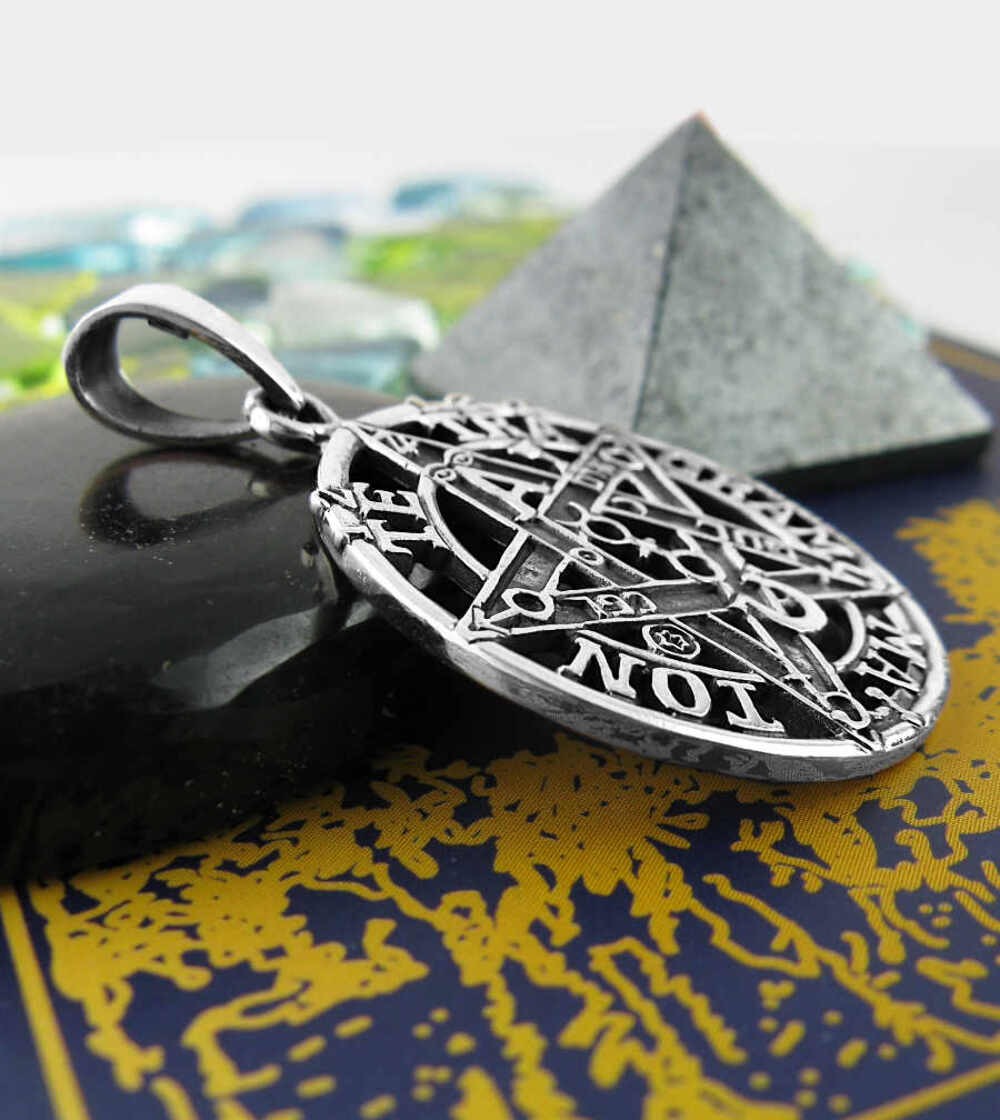 Tetragrammaton Yahweh HaShem Pendant ONLY No CHAIN Oxidized wh493