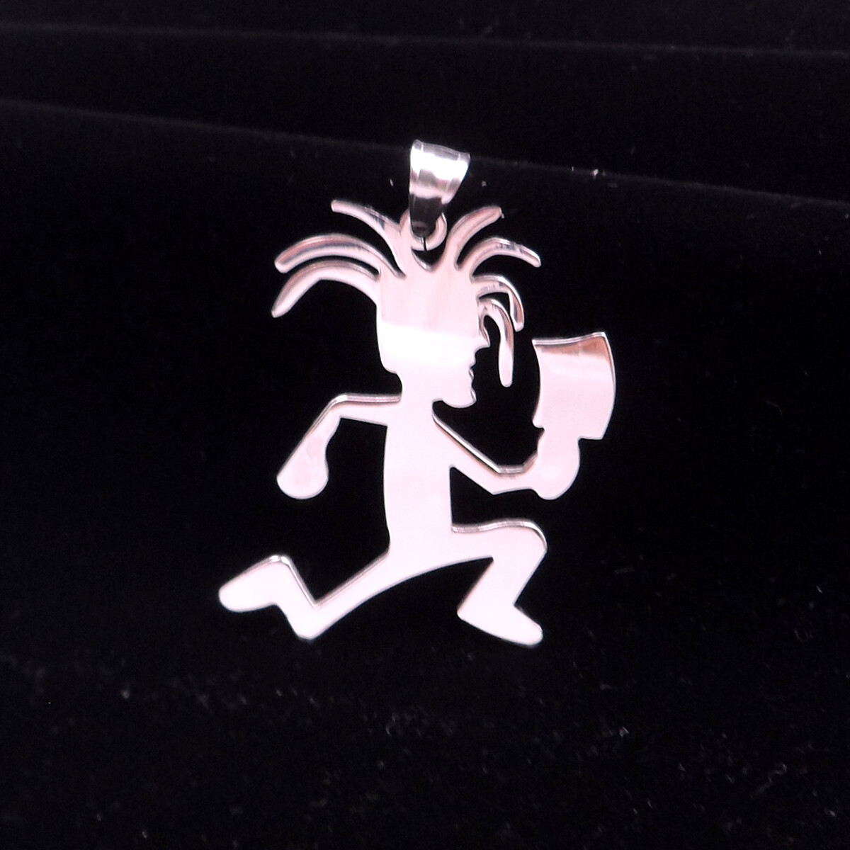 Dreadlock Hatchetman Juggalo Pendant For Mens Stainless Steel ICP Necklace 30′