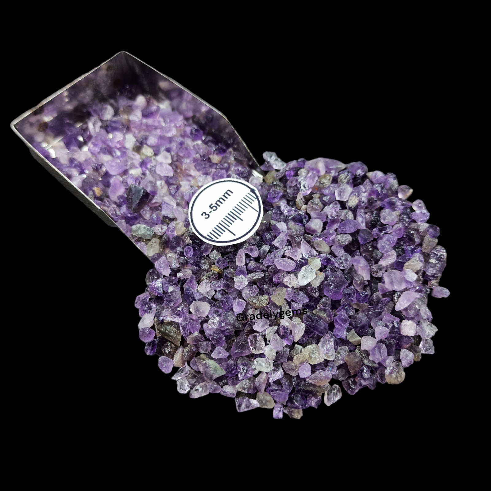 Authentic Amethyst Gemstone Crushed Powder – Premium Quality for Resin Art