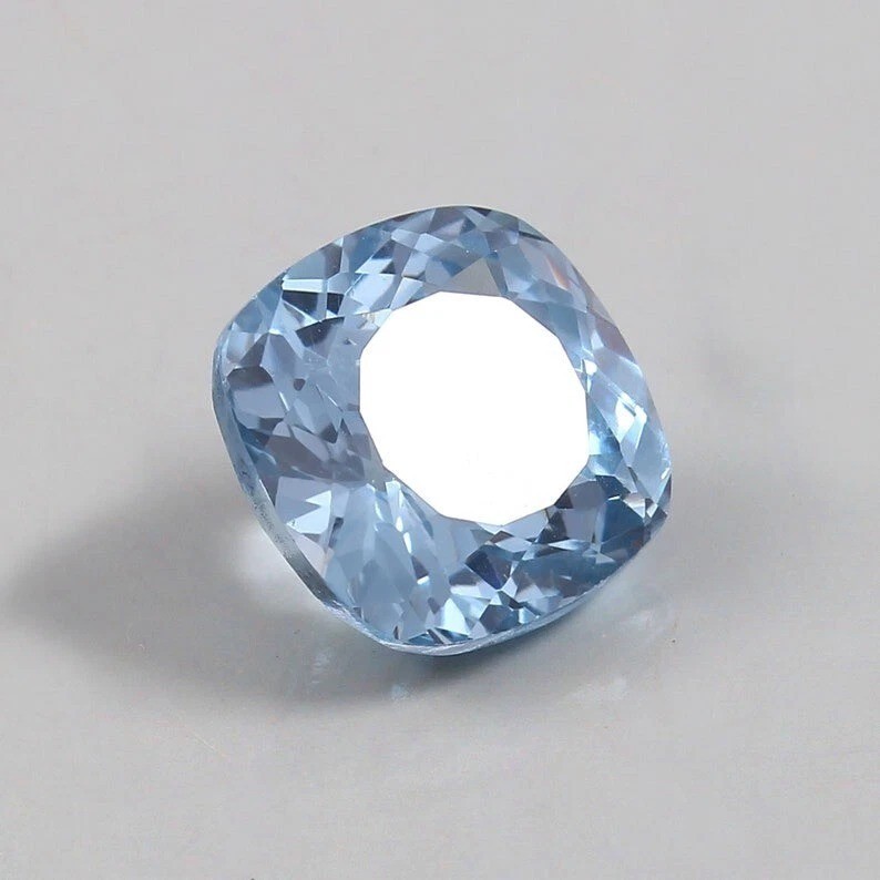 9.86 Ct Aquamarine Ring & Wonderful Jewelry Making Loose Unheated Brazil Gem