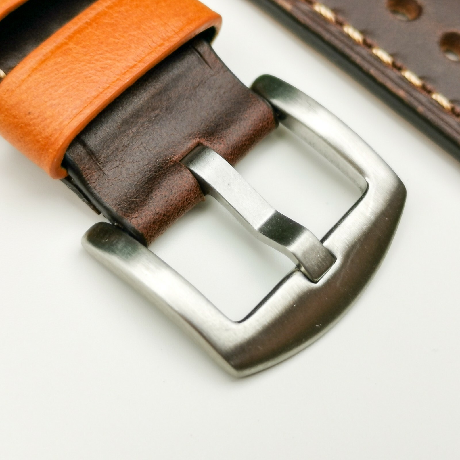 Handmade Premium Calf Skin Leather Watch Strap Band Brown 18mm 20mm 22mm 24mm