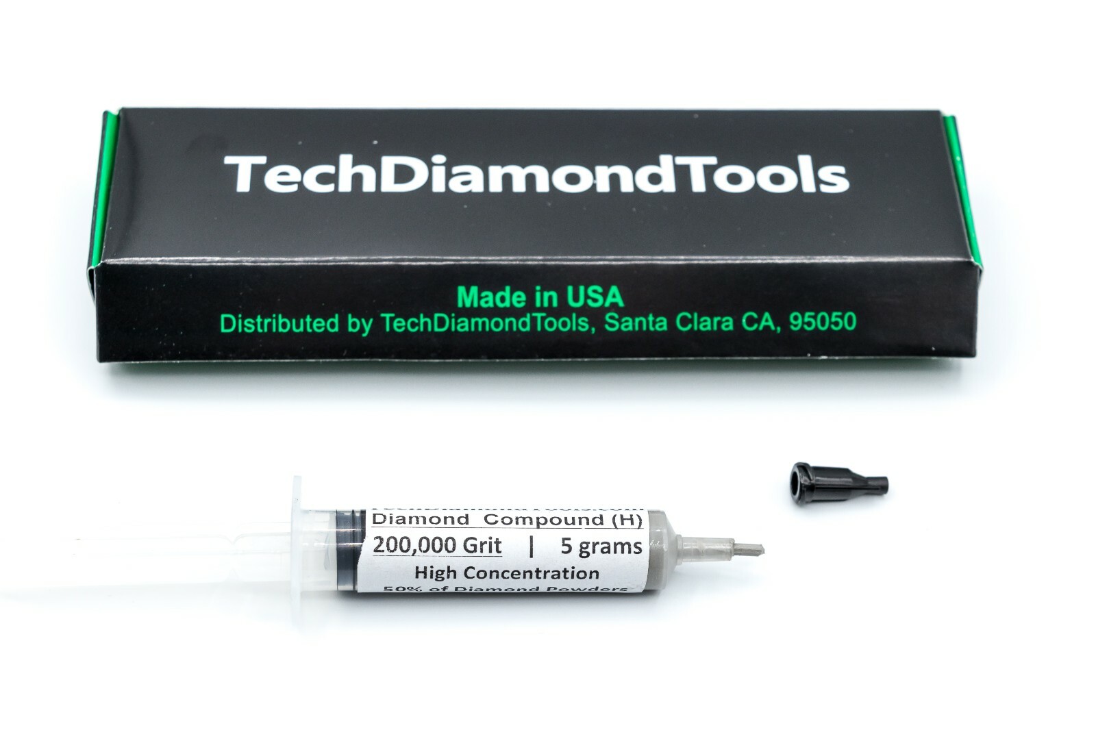 Diamond Polishing Paste 200,000 Grit 0-0.1 Micron (H) 50% Concentration; 5 Gram