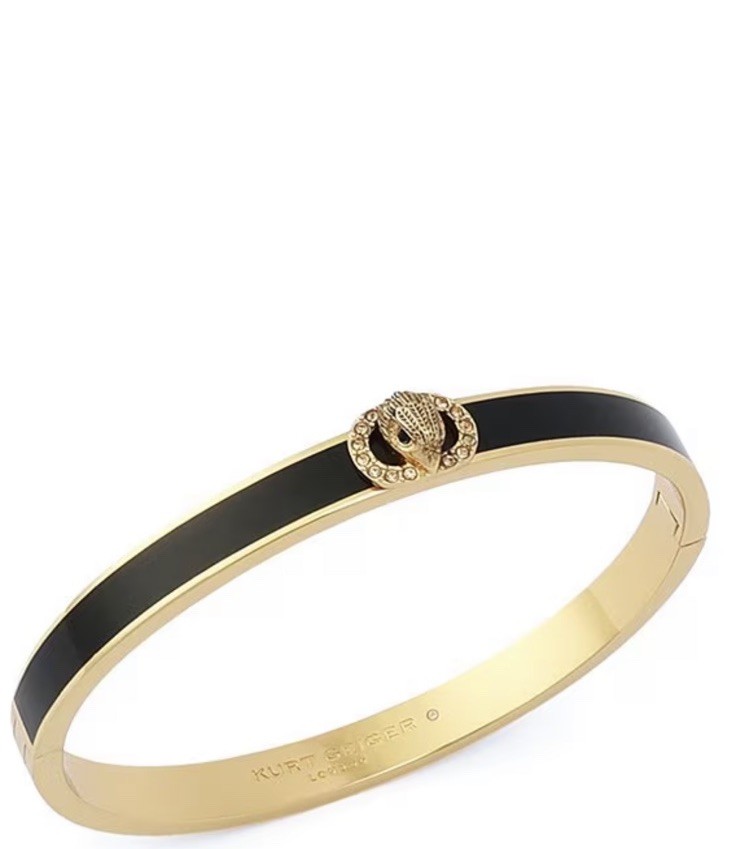 Kurt Geiger London Signature Chelsea Eagle Enamel Bangle Bracelet