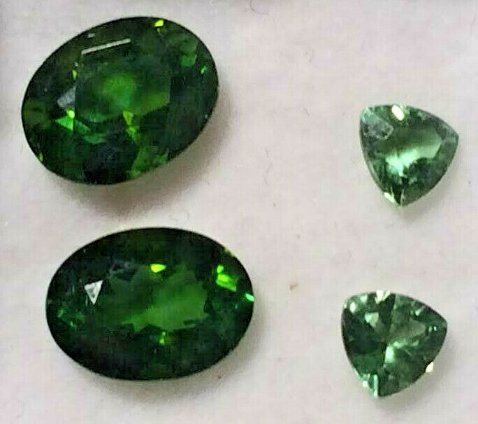 Tourmaline Natrual Earth Mined Untreated 2 Stone Pairs 2.8ct 8 x 6 mm Very Best