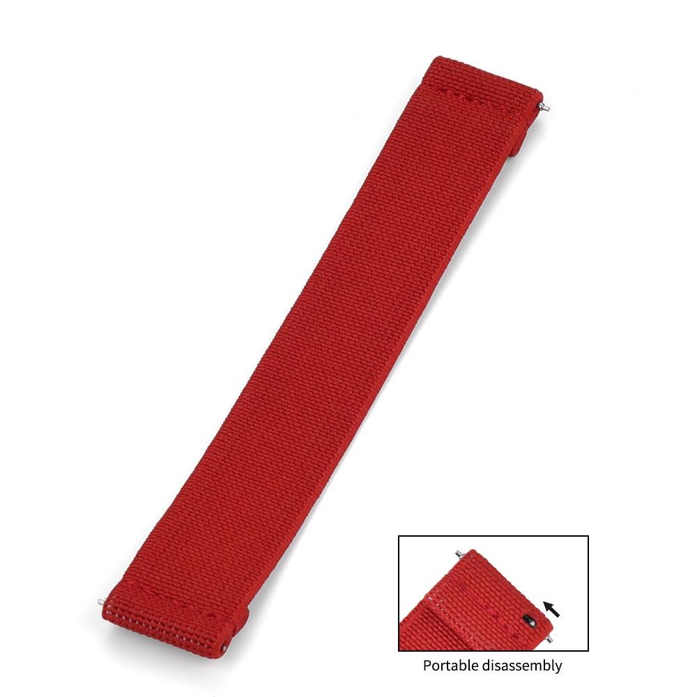 Parachute Elastic Nylon Watch Strap 18mm 19mm 20mm 21mm 22mm Quick Release
