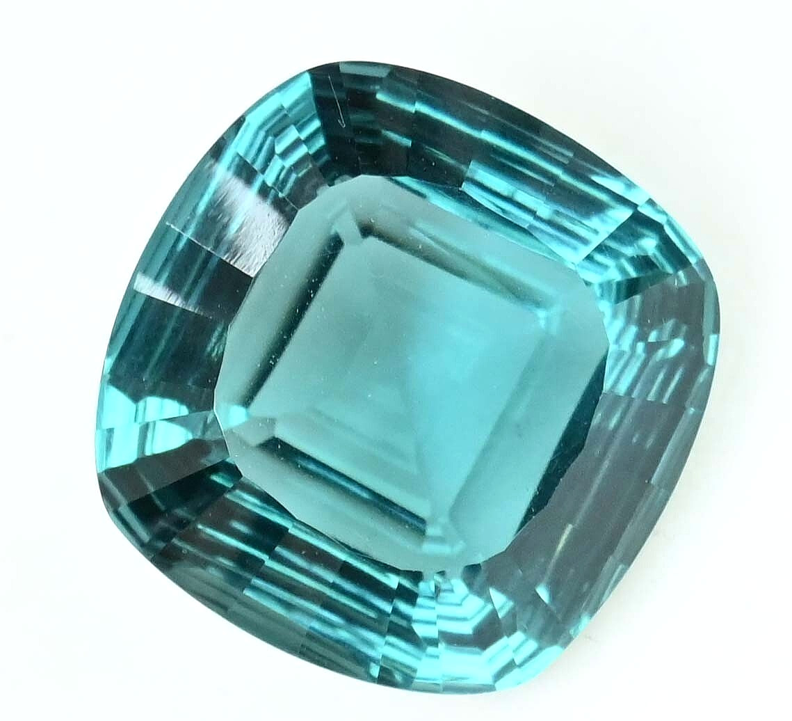 FLAWLESS 22.65 Ct Natural Greenish Neon Blue Paraiba Tourmaline Loose Gemstone