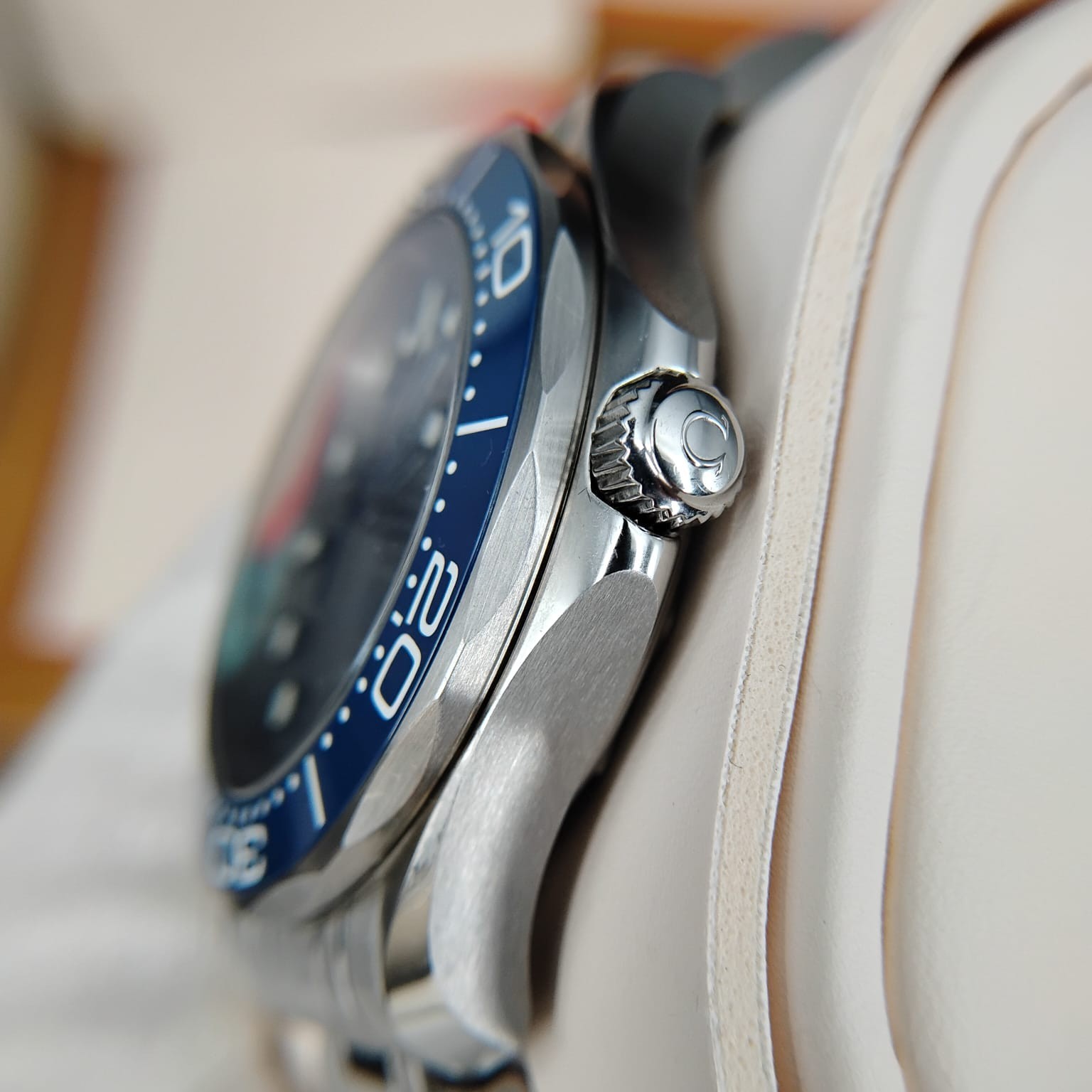 2024 OMEGA Seamaster Diver 300M Blue Gray Steel 42MM 210.32.42.20.06.001 FullSet