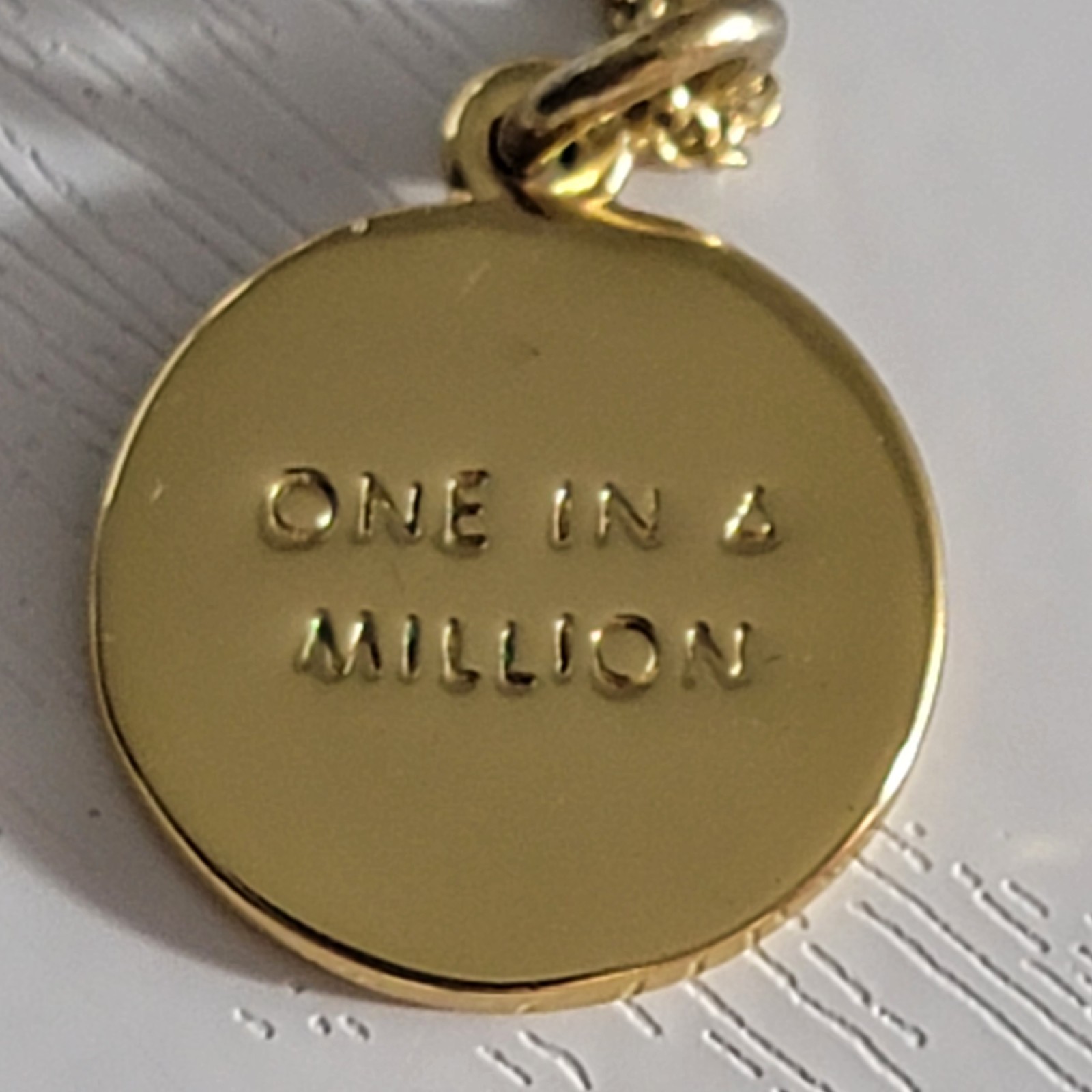 Kate Spade New York Initial K Pendant Necklace 12K Gold Plated One In A Million