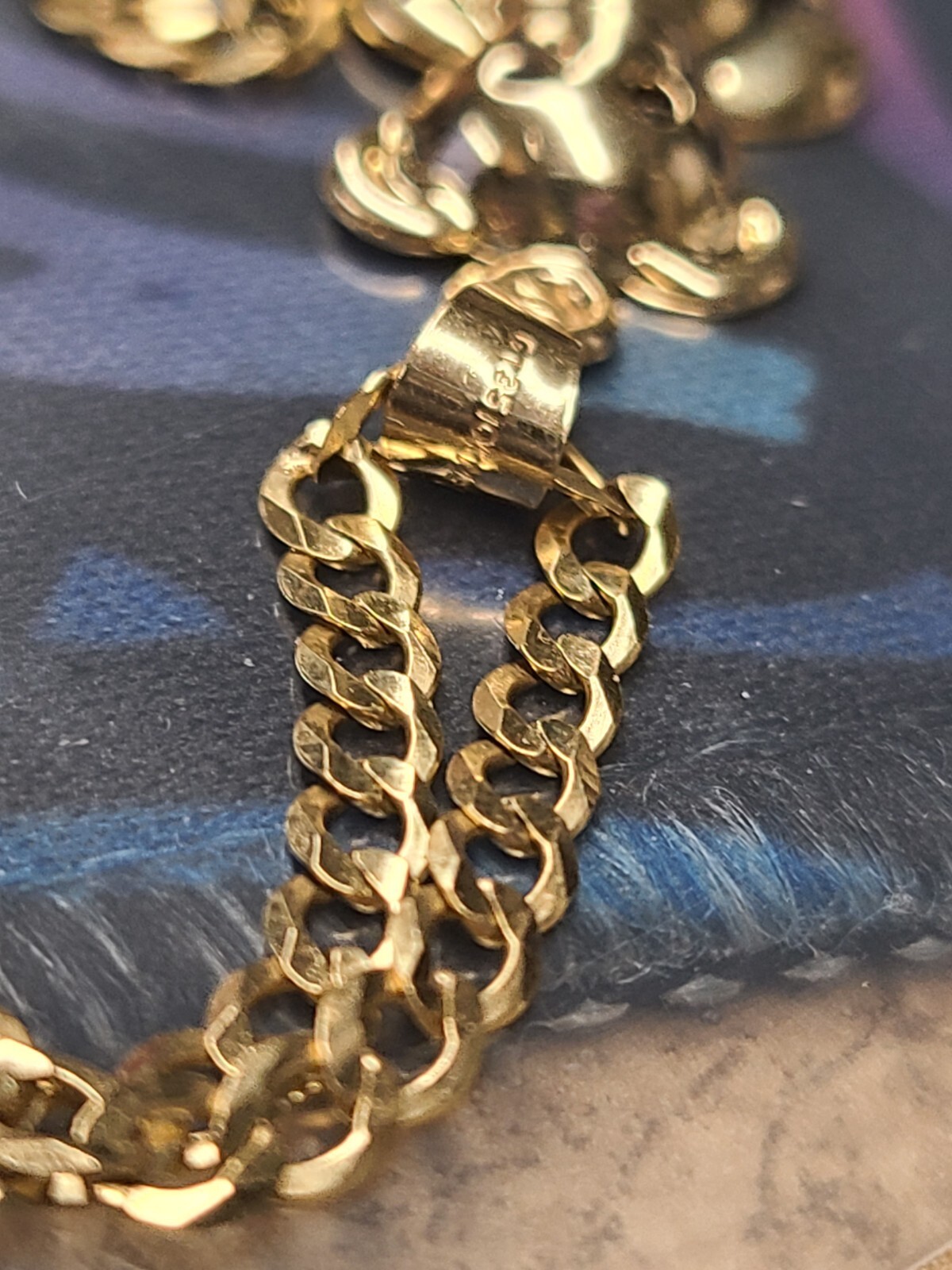 10K Yellow Gold Chain With Teddy Bear Pendant 18″ 5.59 Grams