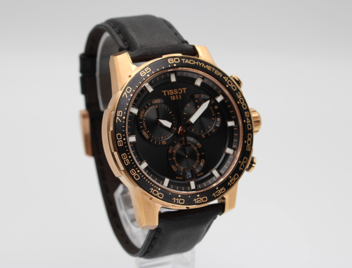 TISSOT Supersport Chrono T125.617.36.051.00 Black Dial Men’s Watch 45.5mm