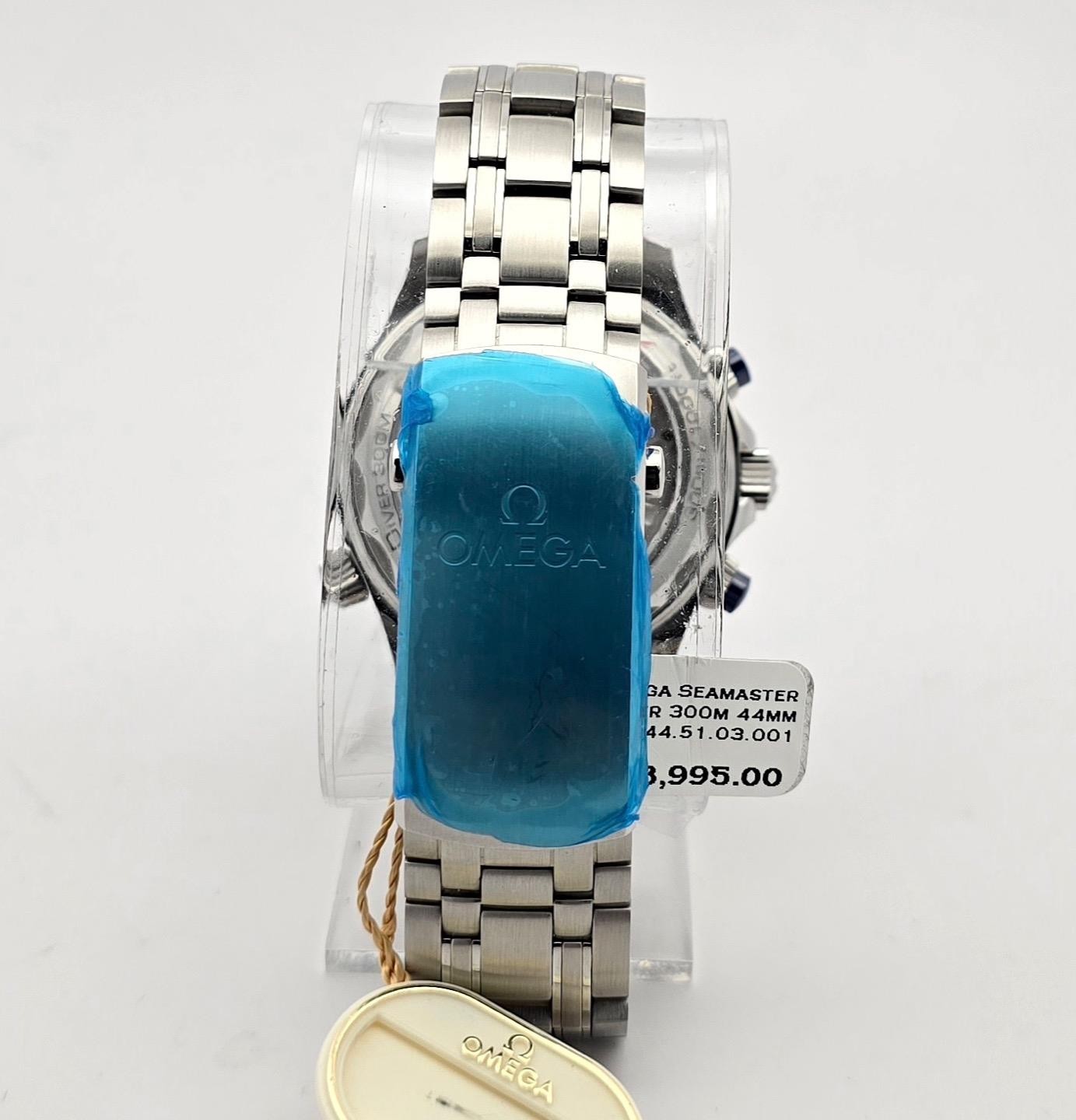 OMEGA SEAMASTER 210.30.44.51.03.001 BLUE DIAL EXCELLENT! VIDEO!
