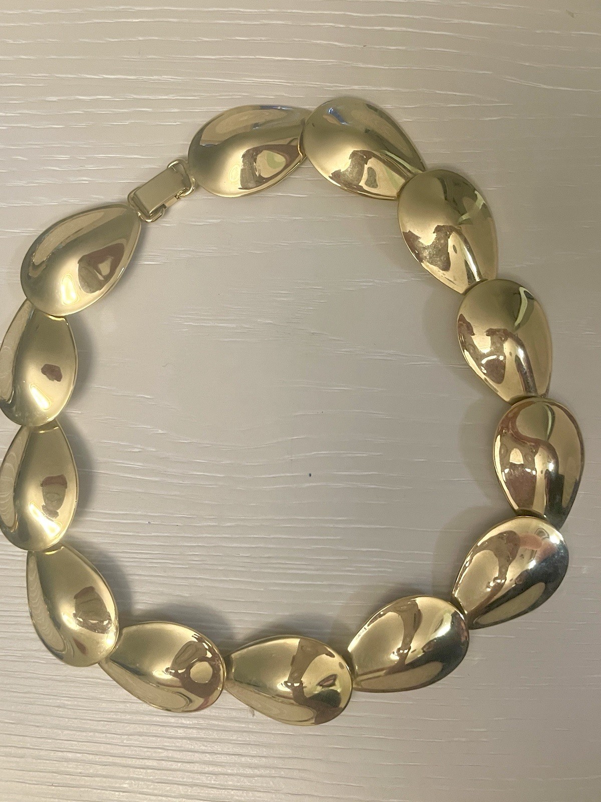 Vintage Estate Gold tone necklace Free Shipping