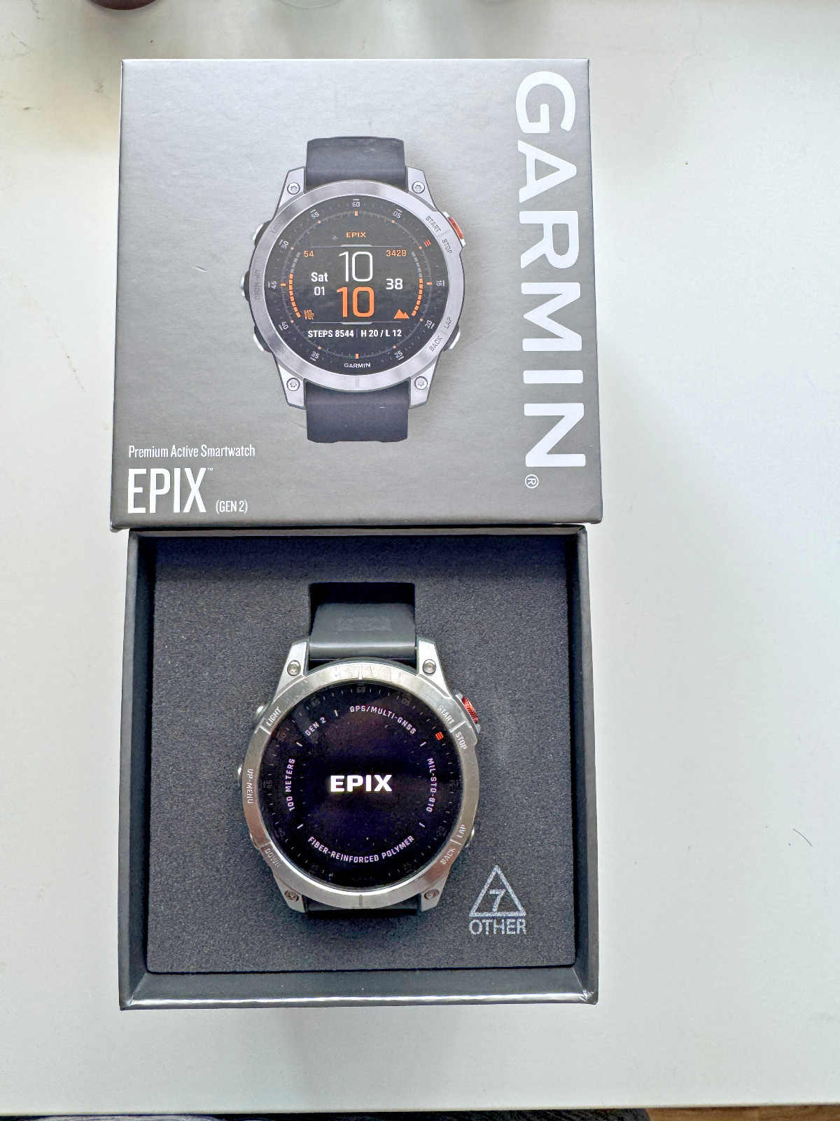GARMIN EPIX GEN 2 47 MM SLATE STEEL WITH GRAPHITE BAND