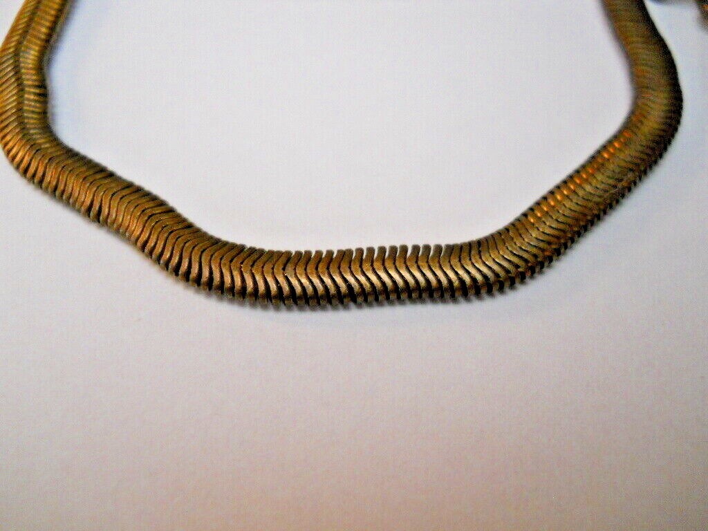 8″ Omega Snake Chain Bracelet Copper 4mm 2 1/2″ Extender USA Seller